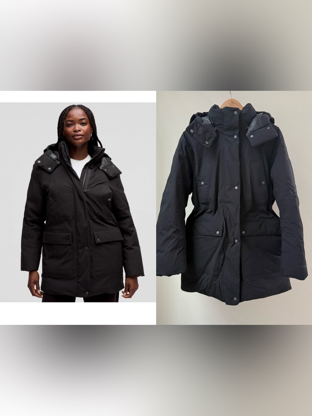 Lululemon Waterproof 600 Fill Power Goose Down Parka In Black $498